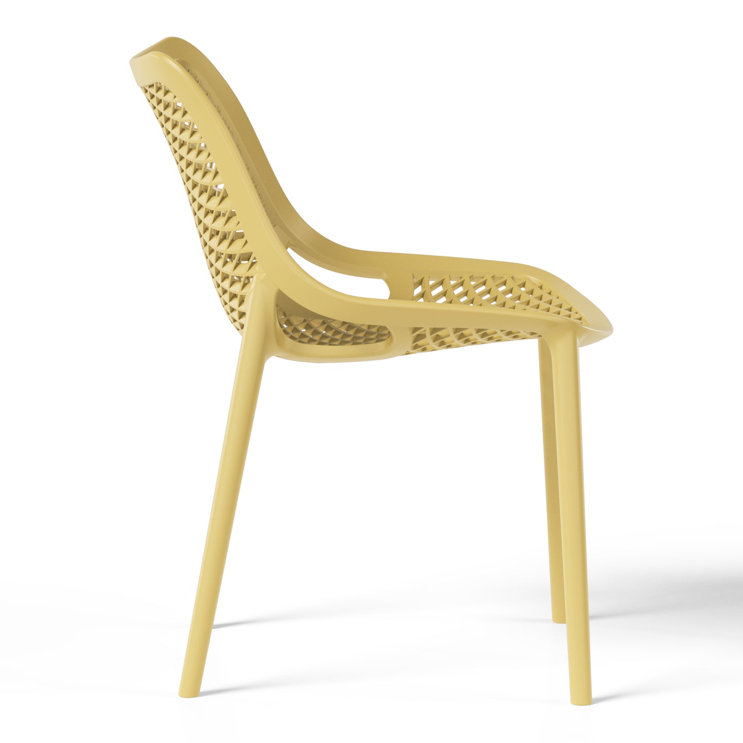 Polyform Stacking Dining Side Chair (Set of 2)