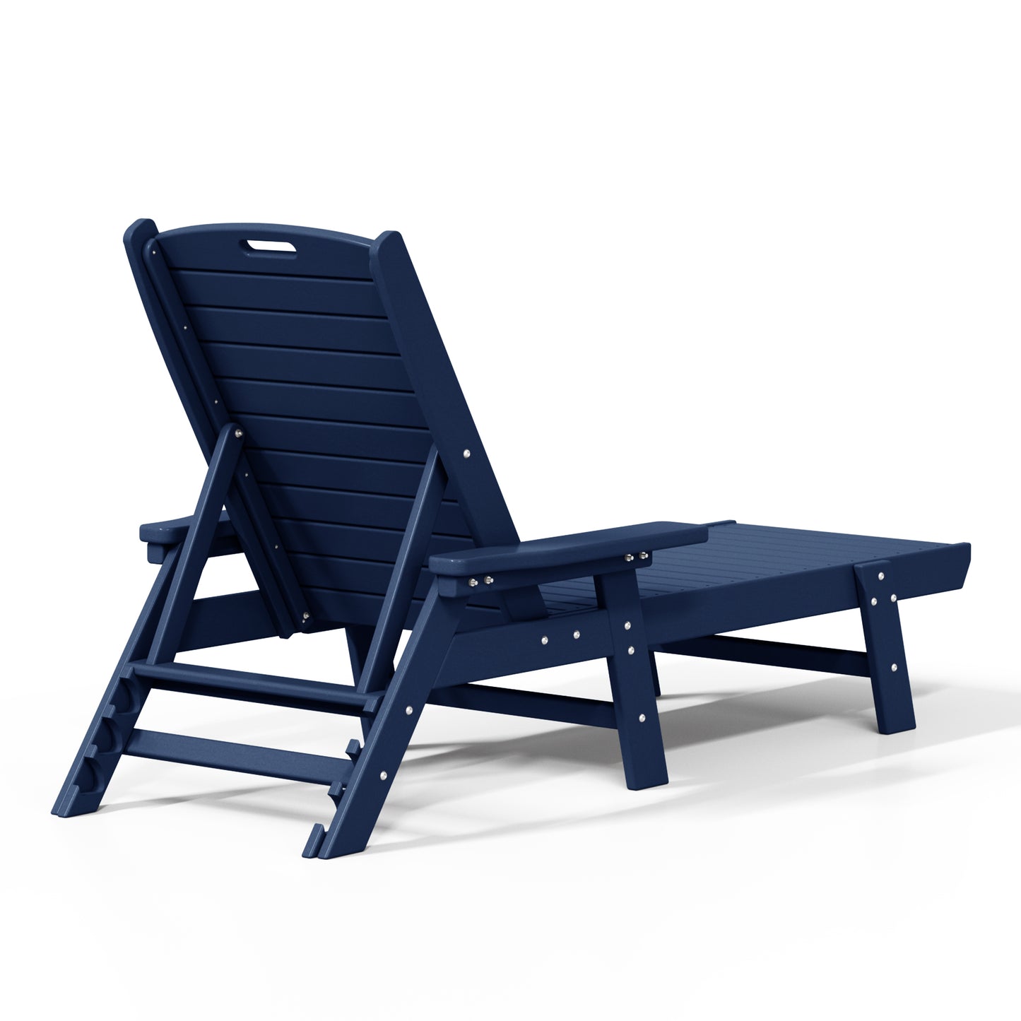 Santa Monica All-Weather Outdoor Reclining Sun Lounger with Arm Rests