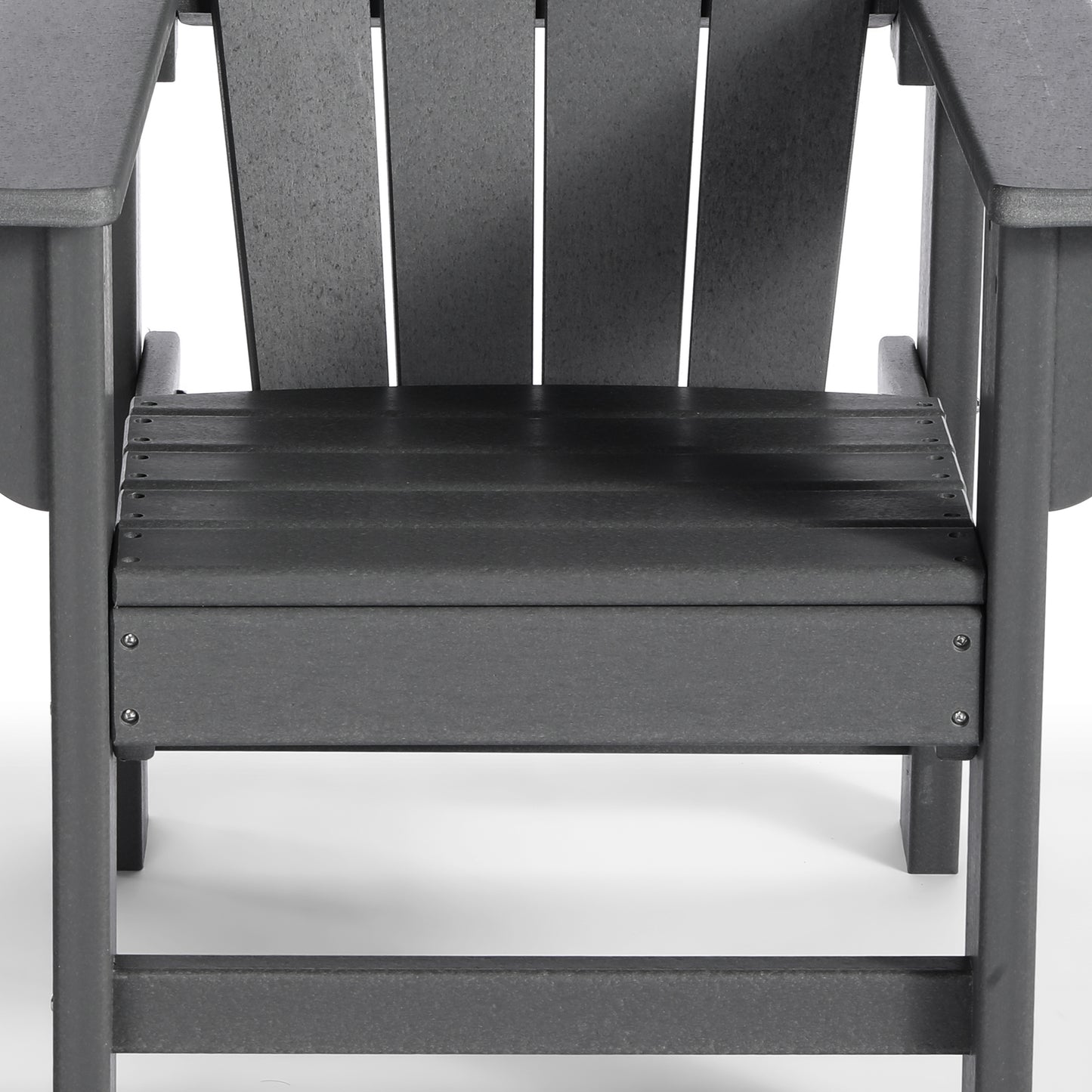 Tiny Terraces Kids' All-Weather Outdoor Poly Adirondack Chair