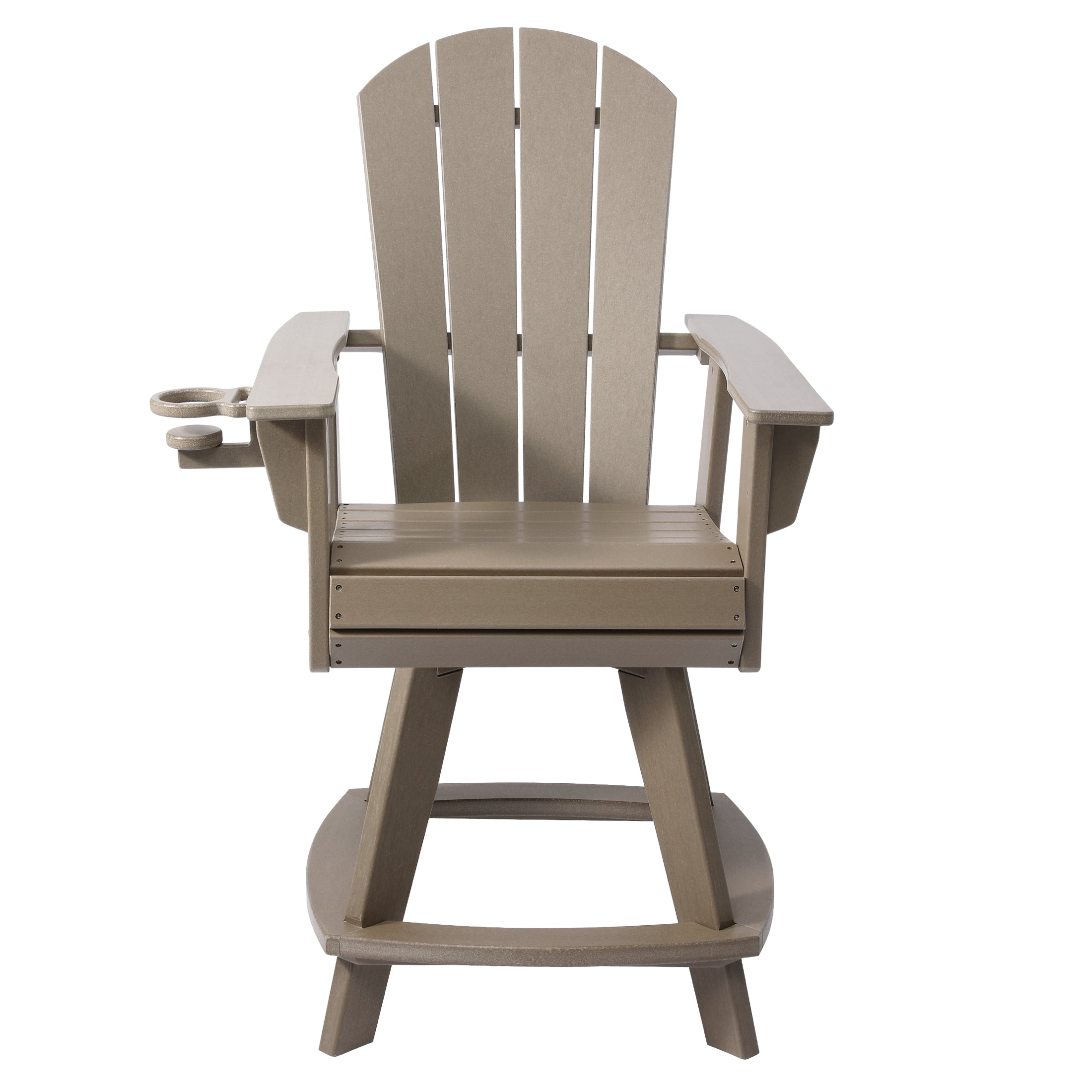 Chatham Adirondack Swivel Counter Chair with Cup Holder