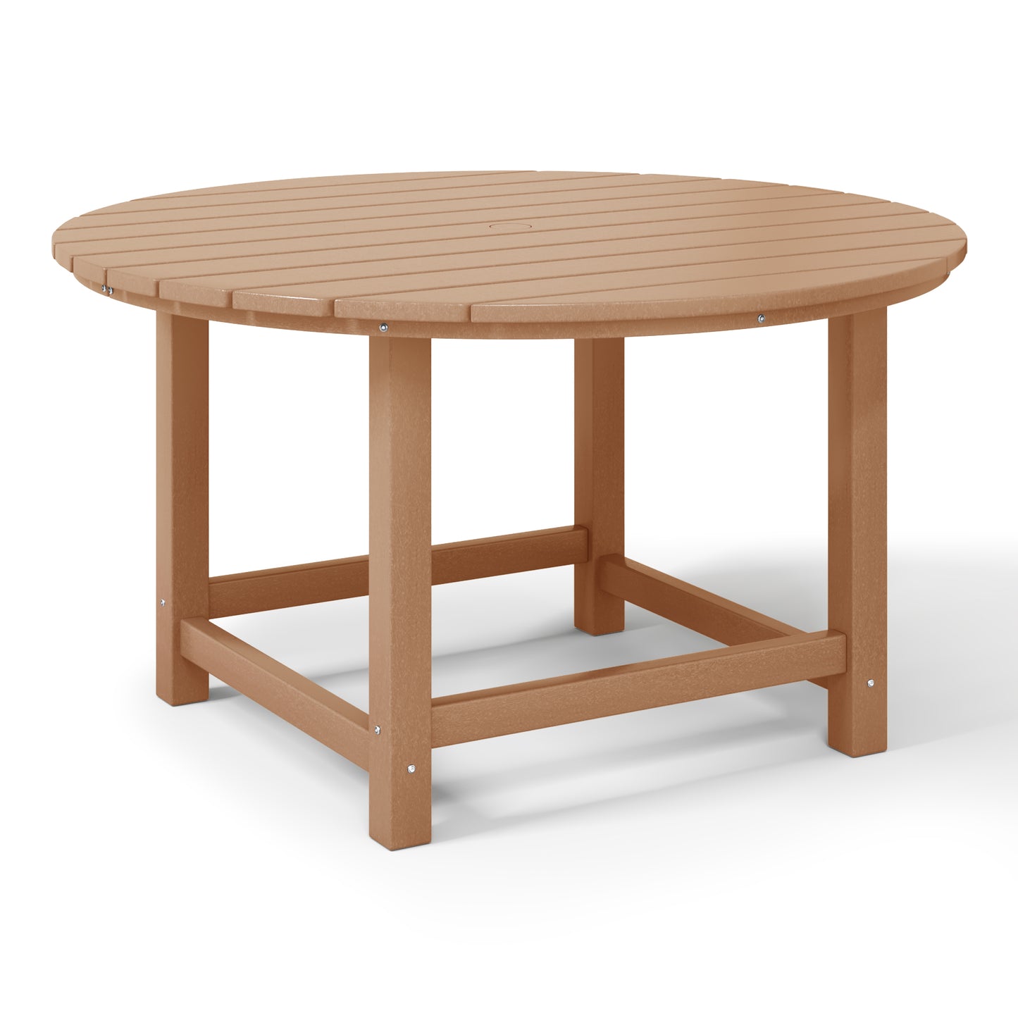 Tiny Terraces Kids' All-Weather Outdoor Round Dining Table (38" Wide)