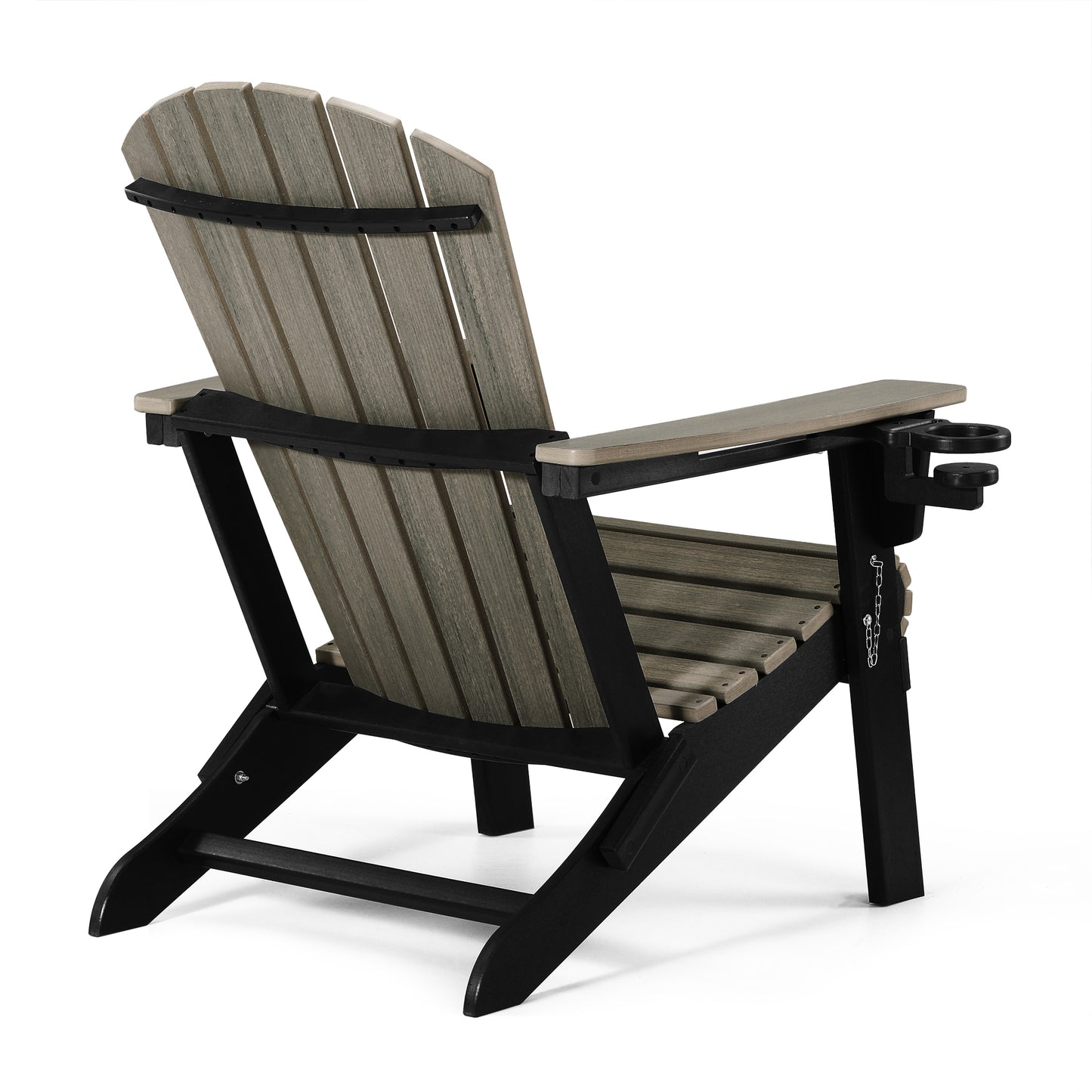 Heritage Ridge Folding Adirondack Chair With Cup Holder