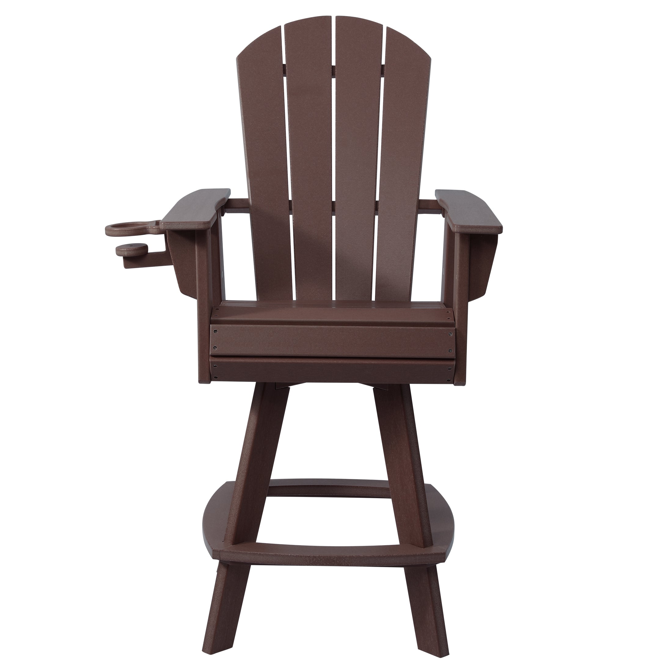 Chatham Adirondack Swivel Bar Chair with Cup Holder
