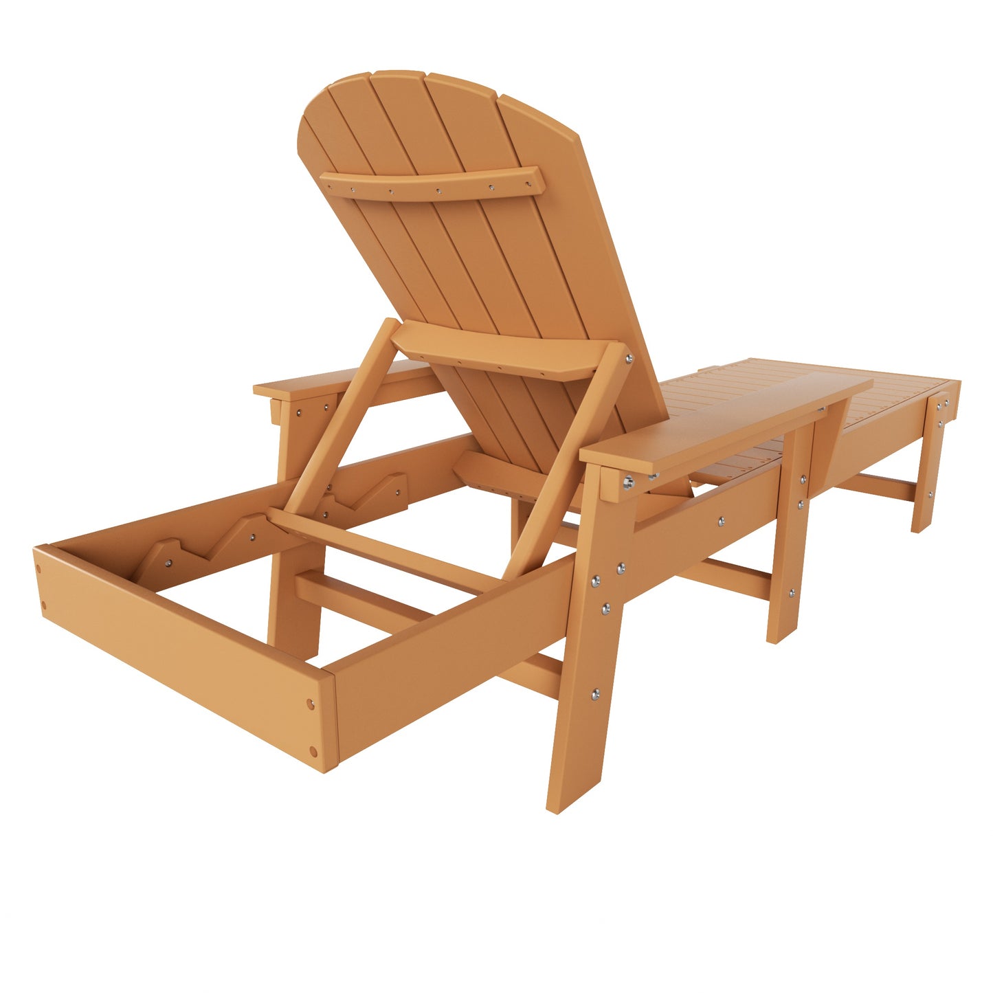 Westport Classic All-Weather Outdoor Adirondack Reclining Sun Lounger With Arms Rests