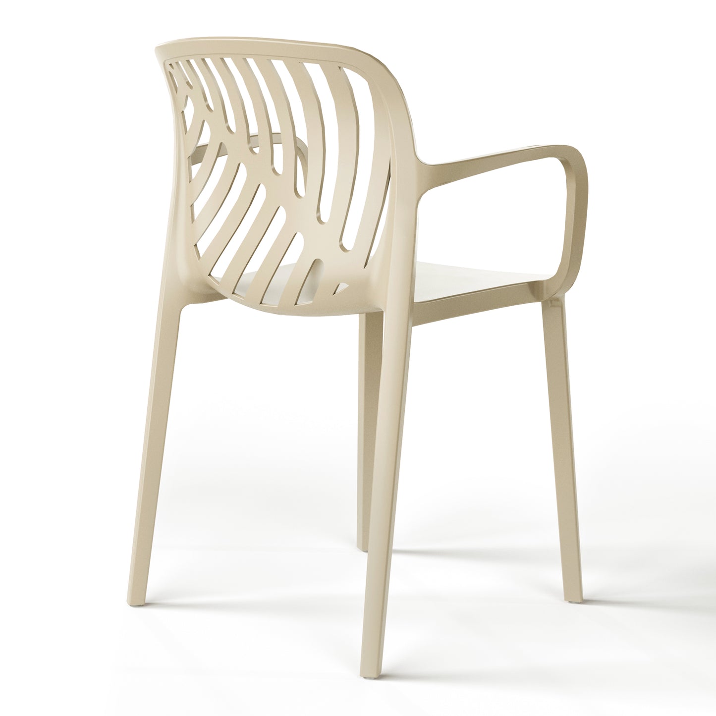 Polyform Stacking Dining Arm Chair (Set of 2)
