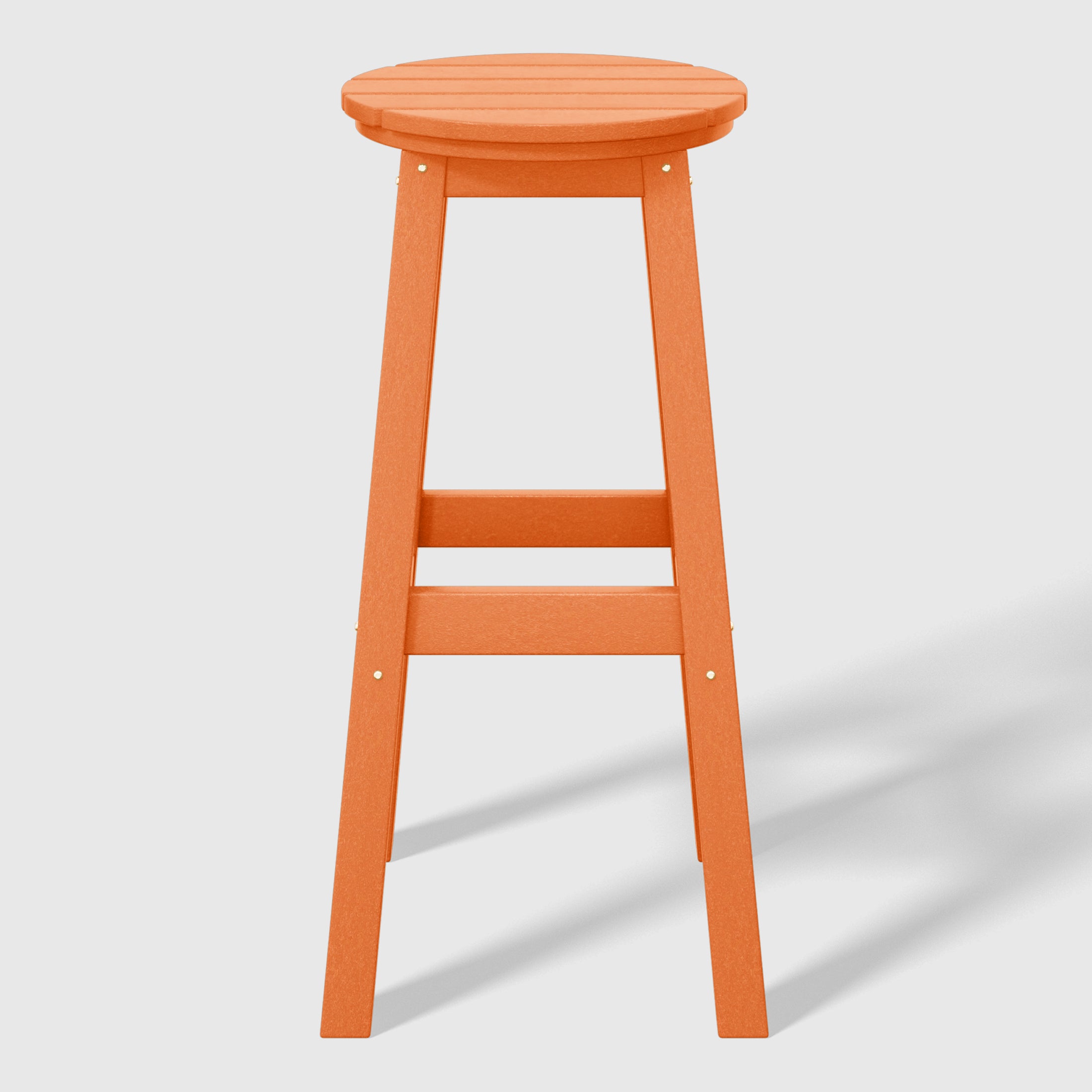 Stockholm All-Weather Outdoor Round Bar Stool (29" Height)