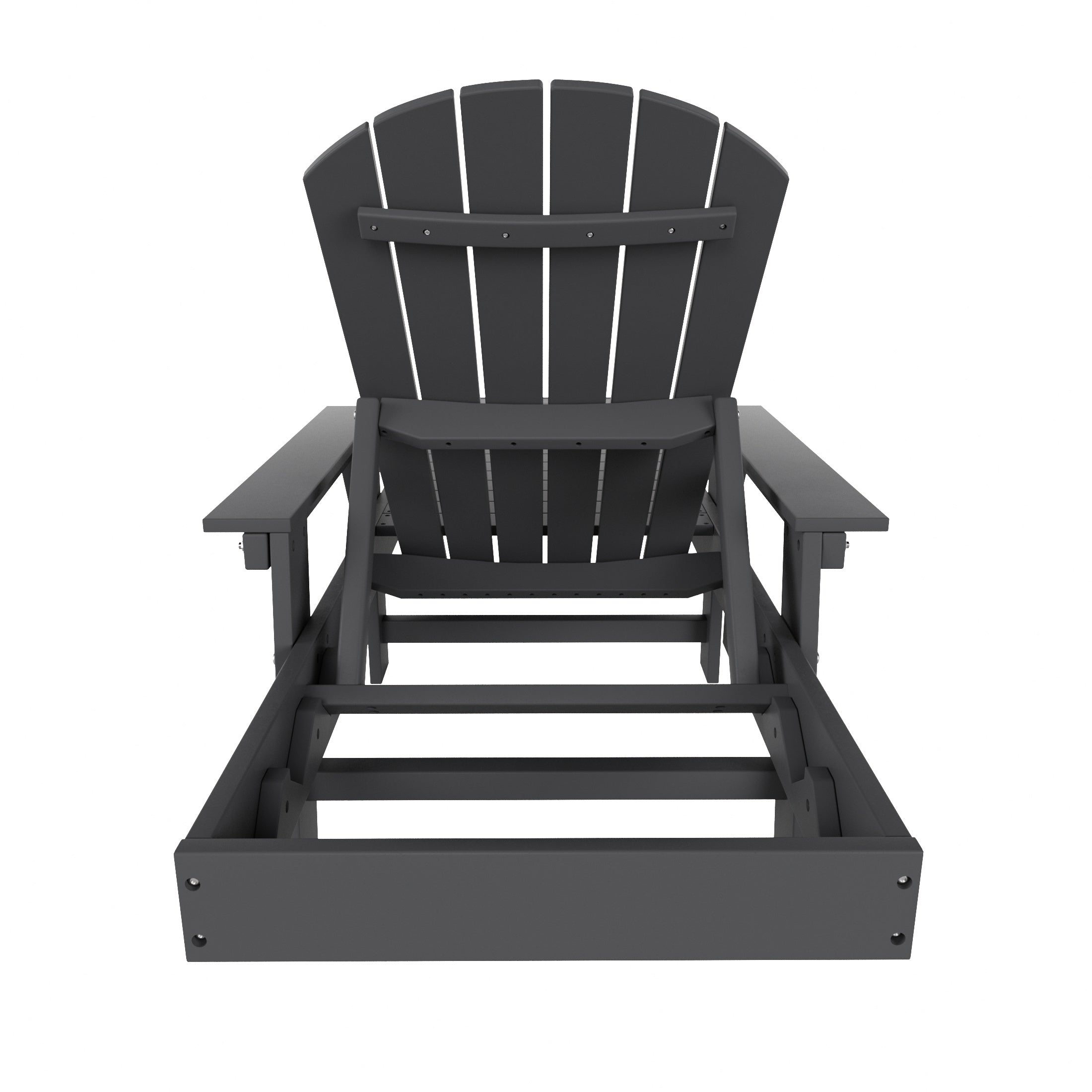 Westport Classic All-Weather Outdoor Adirondack Reclining Sun Lounger With Arms Rests