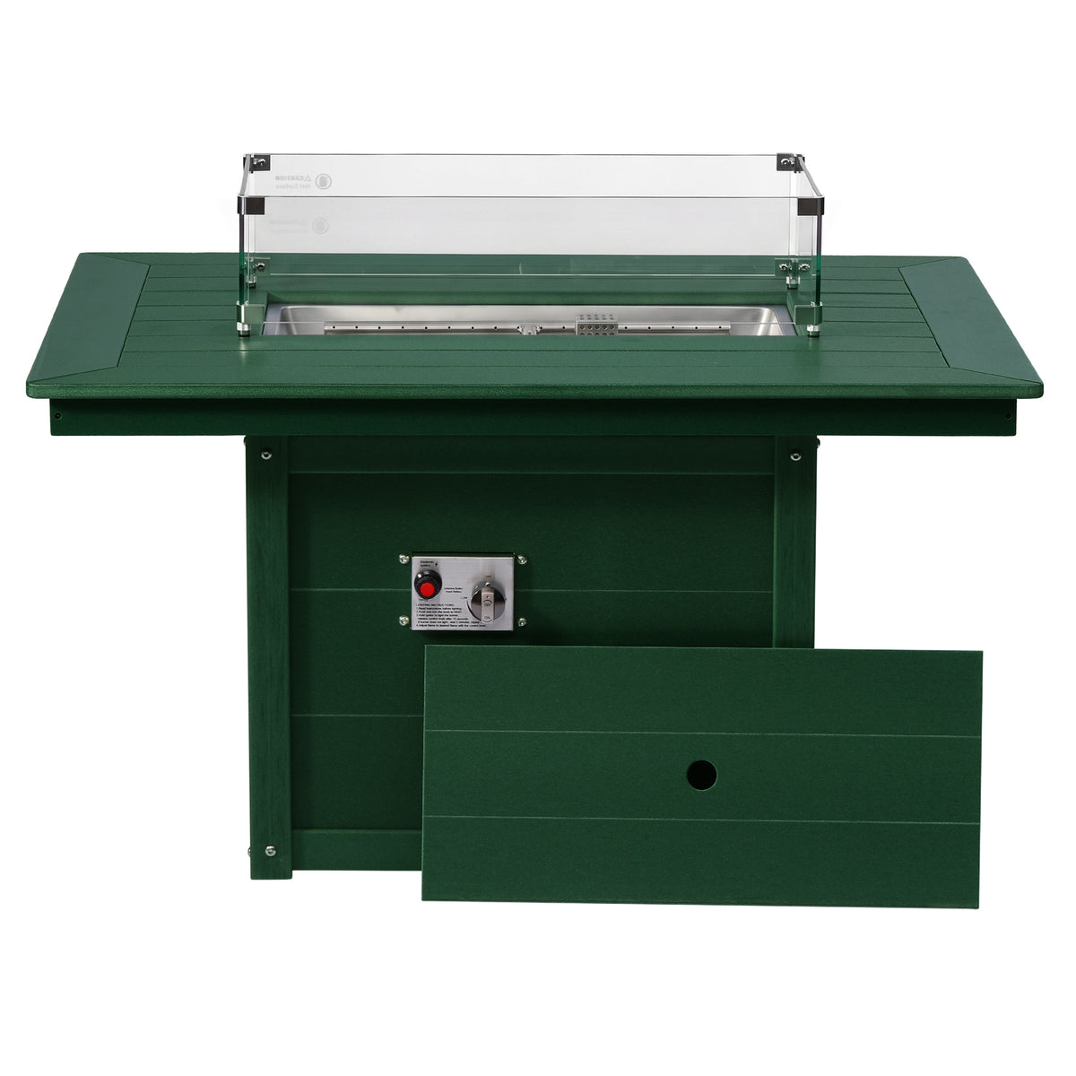 Sedona Rectangular 34" X 46" Fire Pit Table