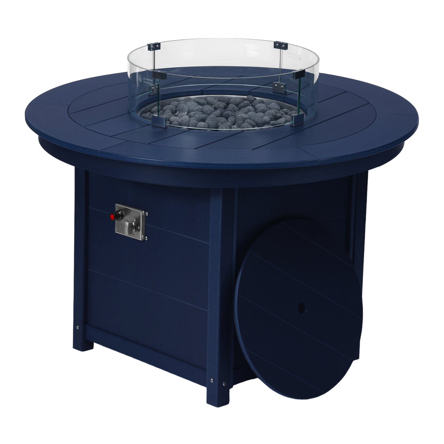 Sedona Round 47" Dining Fire Pit Table