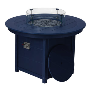 Sedona Round 47" Dining Fire Pit Table