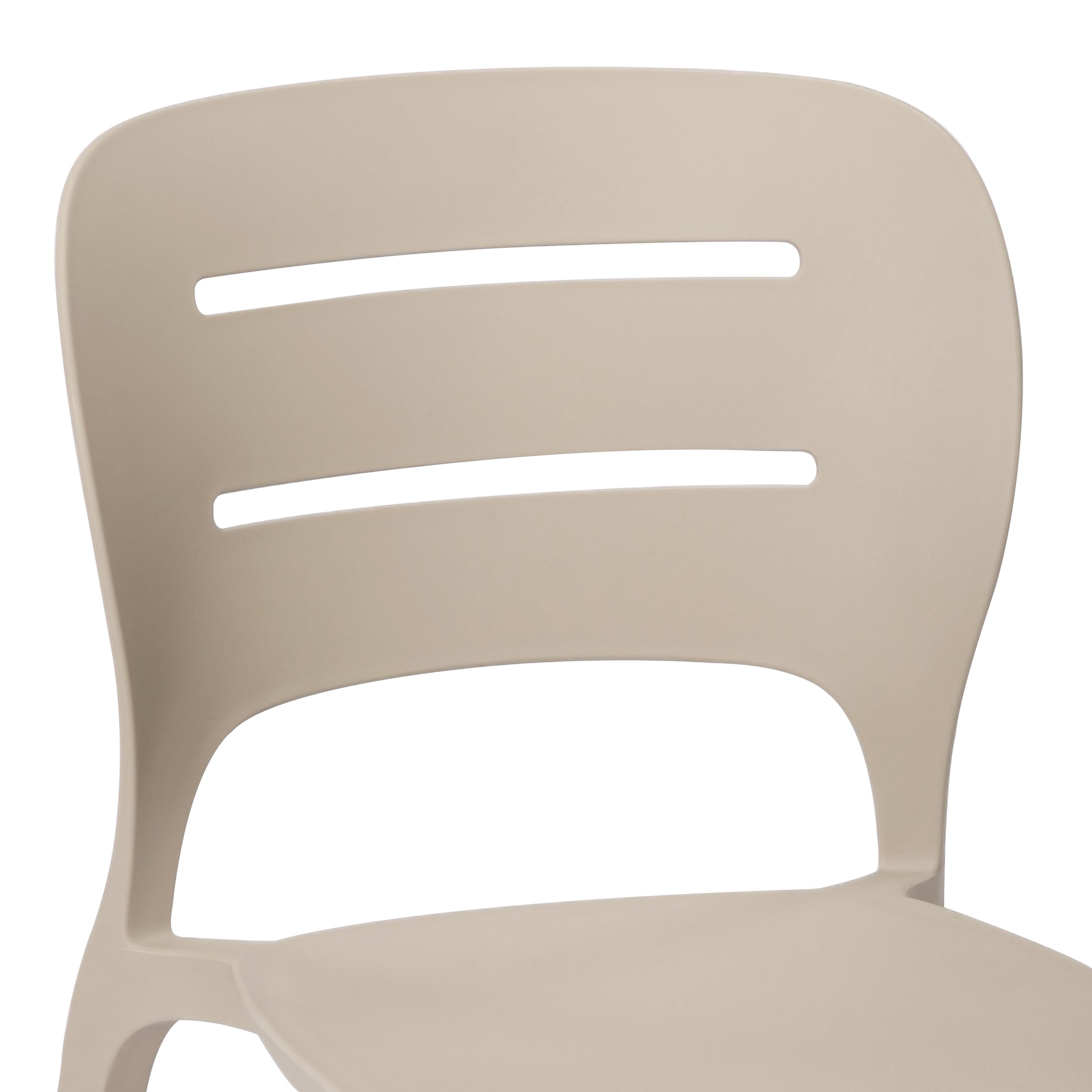 Patio Stacking Dining Side Chair (Set of 4)