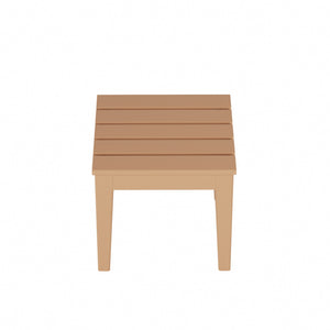 Tuscany All-Weather Outdoor Square Side Table (17" Height)
