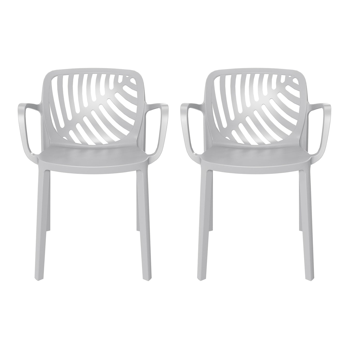 Polyform Stacking Dining Arm Chair (Set of 2)