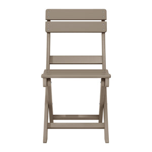 Aarhus All-Weather Outdoor Patio Folding Dining Chair