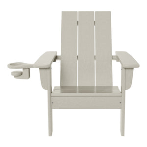 Tiny Terraces Kids Adirondack Chair with Cup Holder (Set of 2)