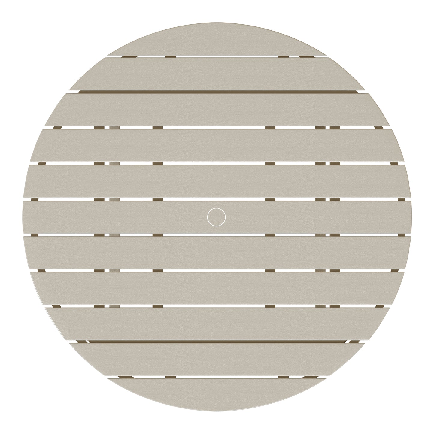 Tiny Terraces Kids' All-Weather Outdoor Round Dining Table (38" Wide)