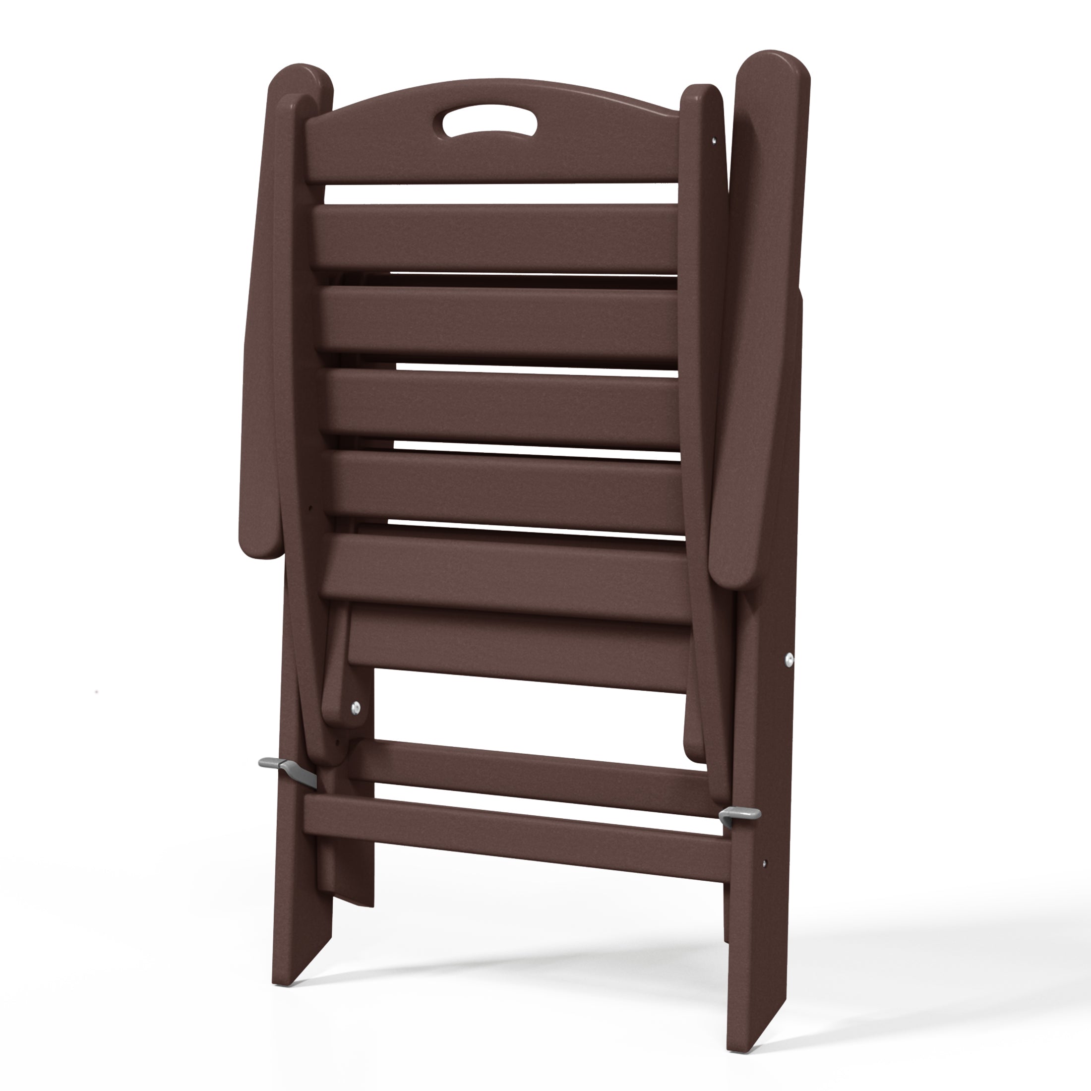 Aarhus All-Weather Outdoor Patio Folding Tall Back Dining Chair (38" High)