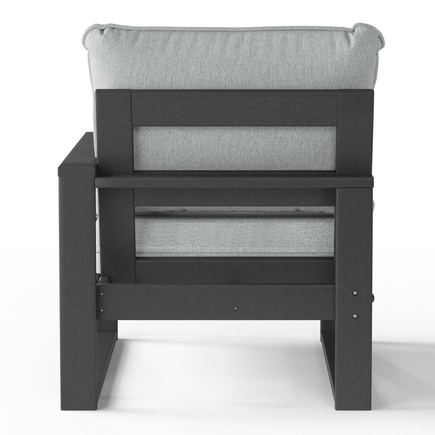 Signature All-Weather Outdoor Modular Patio Deep Seating Right Arm Chair (Right Arm Sectional Seat)