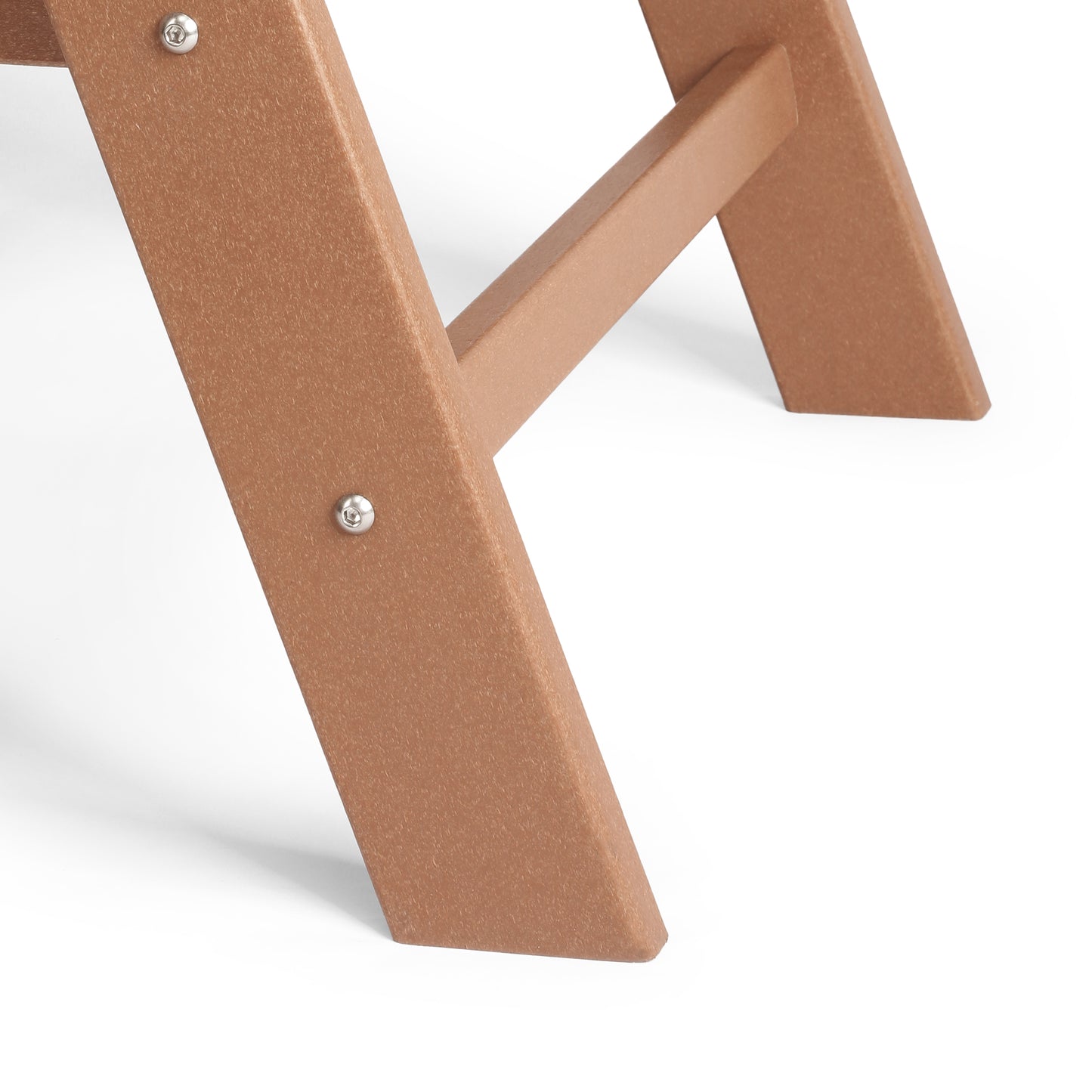 Malibu Modern All-Weather Outdoor Contoured Adirondack Dining Chair