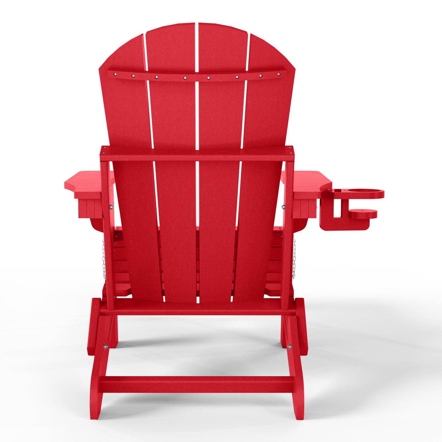 Chatham Folding Adjustable Adirondack Chair with Cup Holder and Hideaway Ottoman