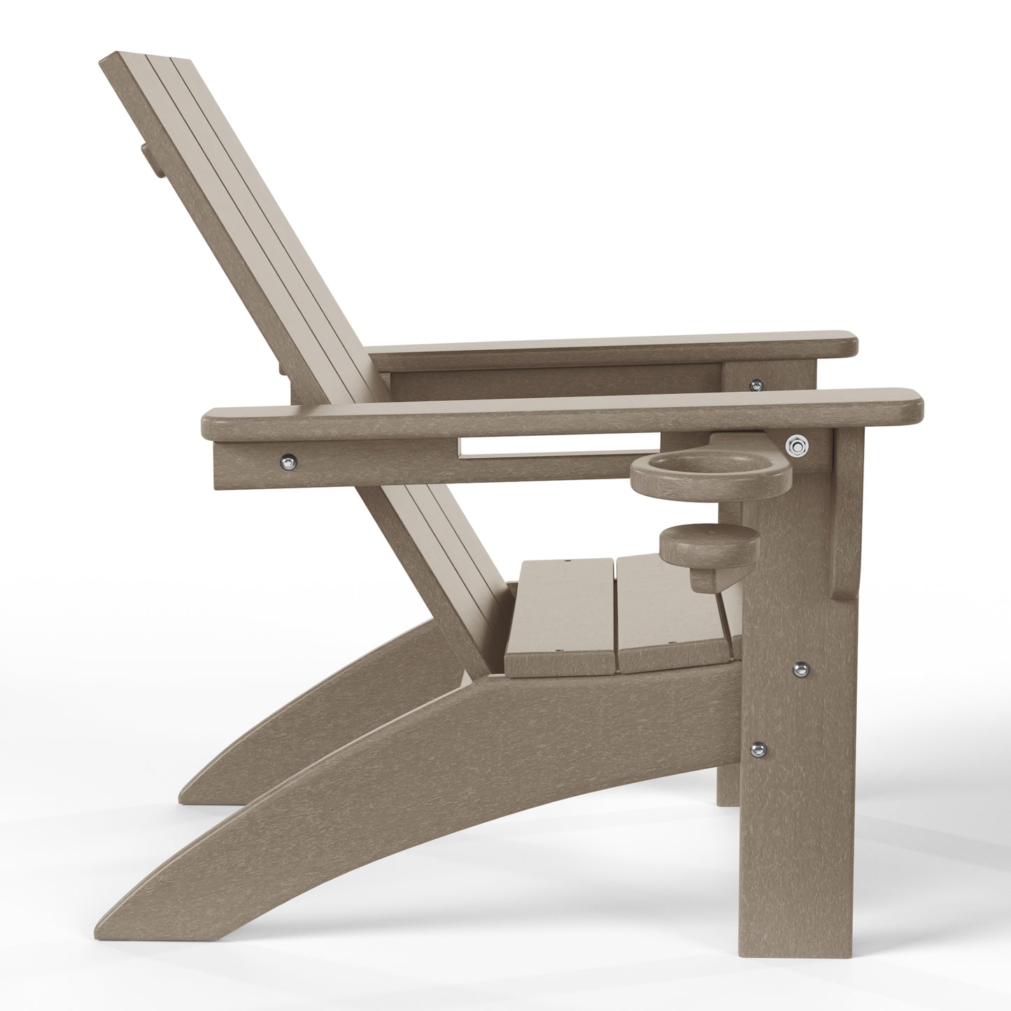 Tiny Terraces Kids Adirondack Chair with Cup Holder (Set of 2)