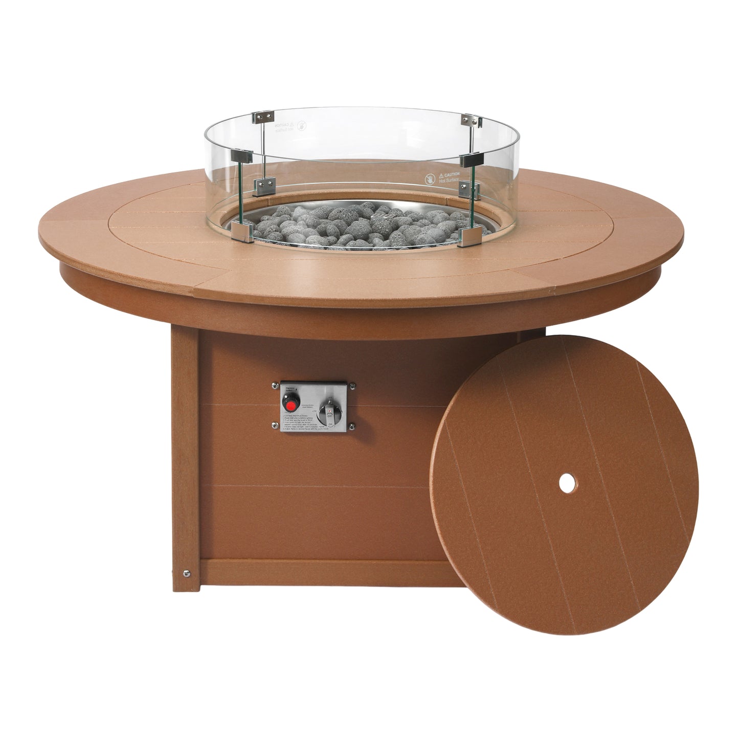 Sedona Round 47" Fire Pit Table