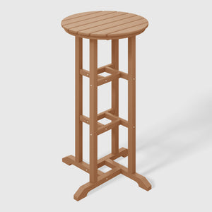 Stockholm All-Weather Outdoor Round Bar Bistro Table (42" Height)