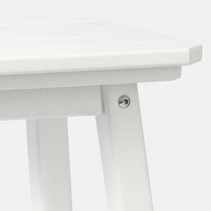 Stockholm All-Weather Outdoor Square Bar Stool (29" Height)