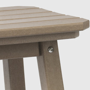 Stockholm All-Weather Outdoor Square Bar Stool (29" Height)