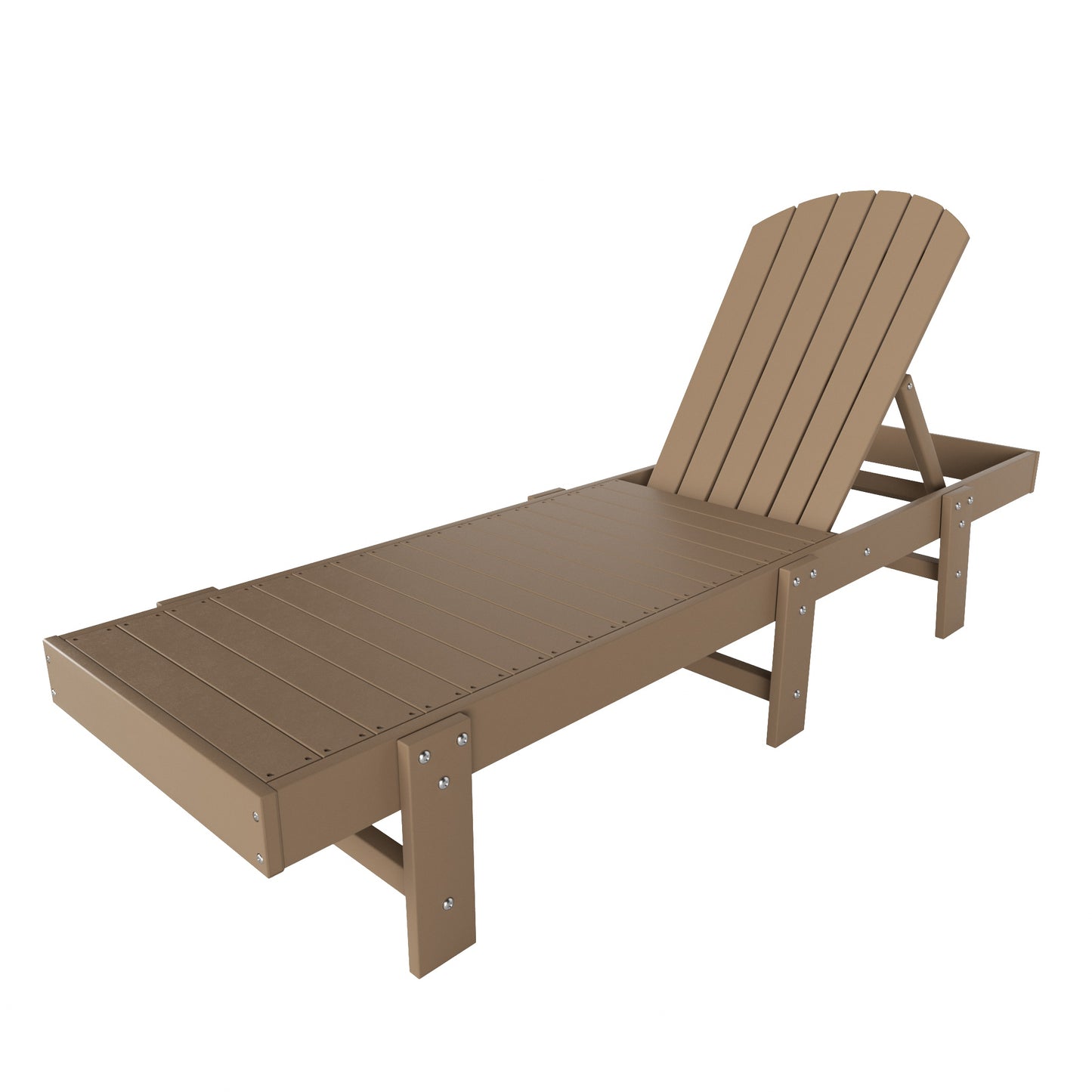 Westport Classic All-Weather Outdoor Adirondack Reclining Sun Lounger