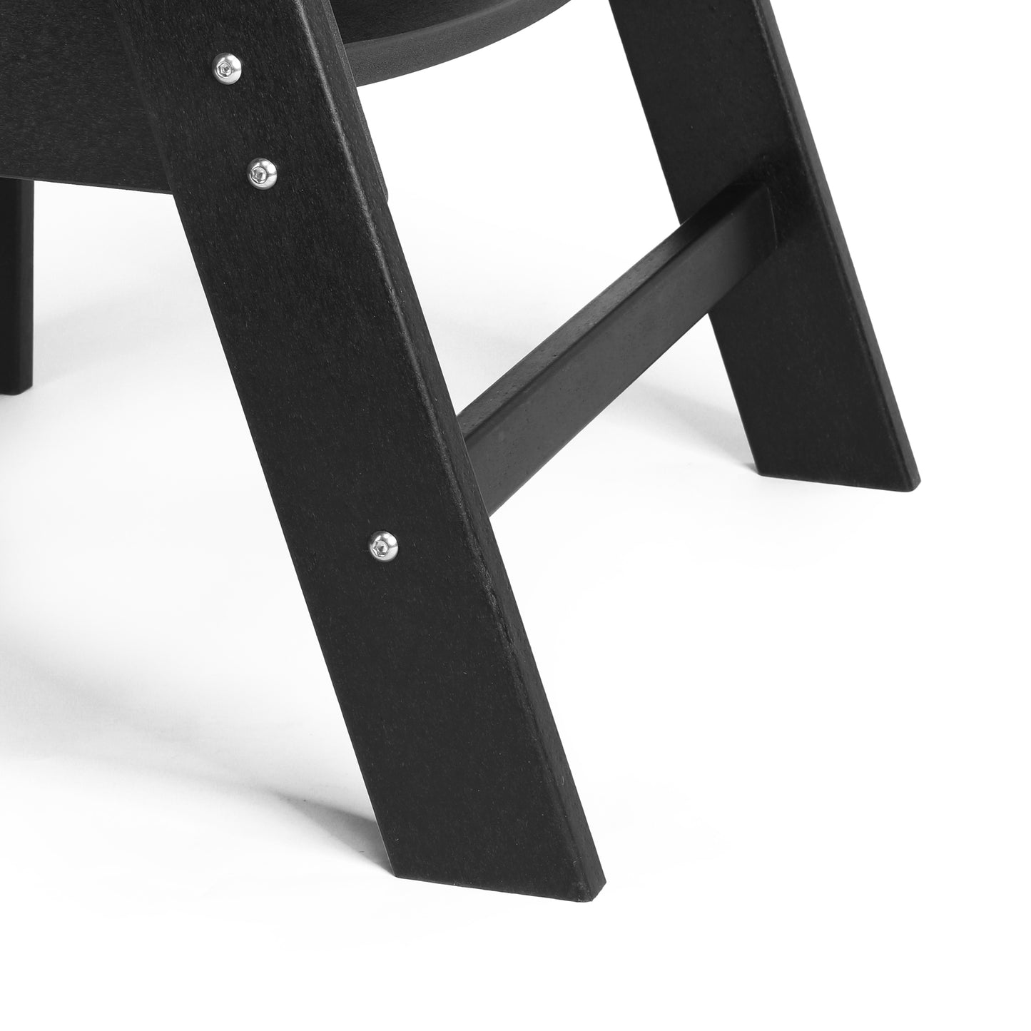 Malibu Modern All-Weather Outdoor Contoured Adirondack Dining Chair