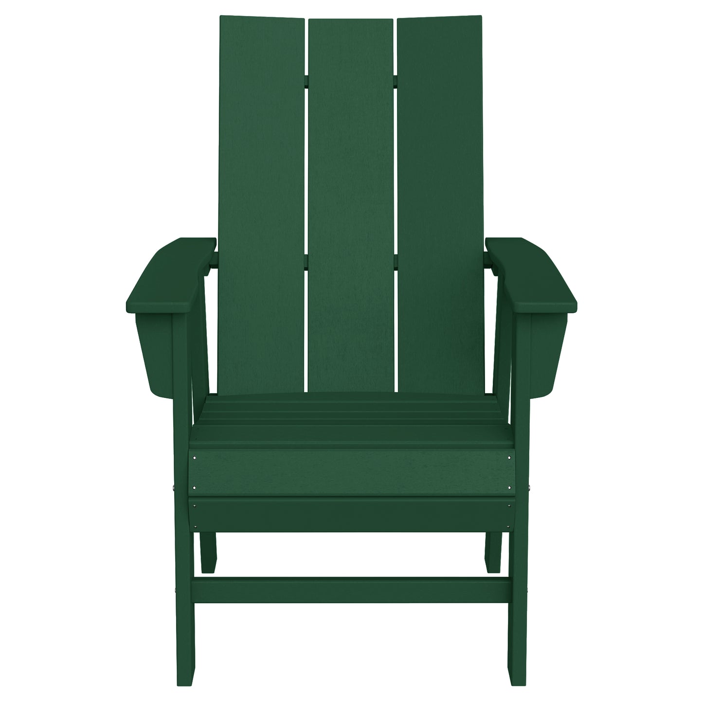 Malibu Modern All-Weather Outdoor Contoured Adirondack Dining Chair