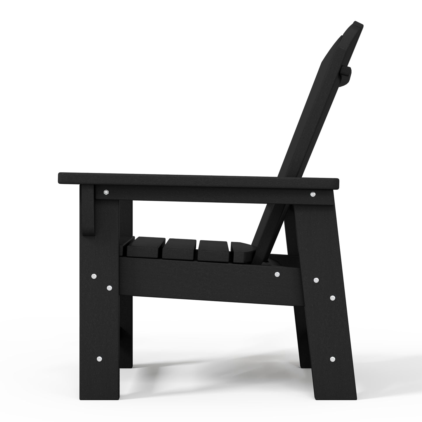 Tiny Terraces Kids' All-Weather Outdoor Poly Adirondack Chair