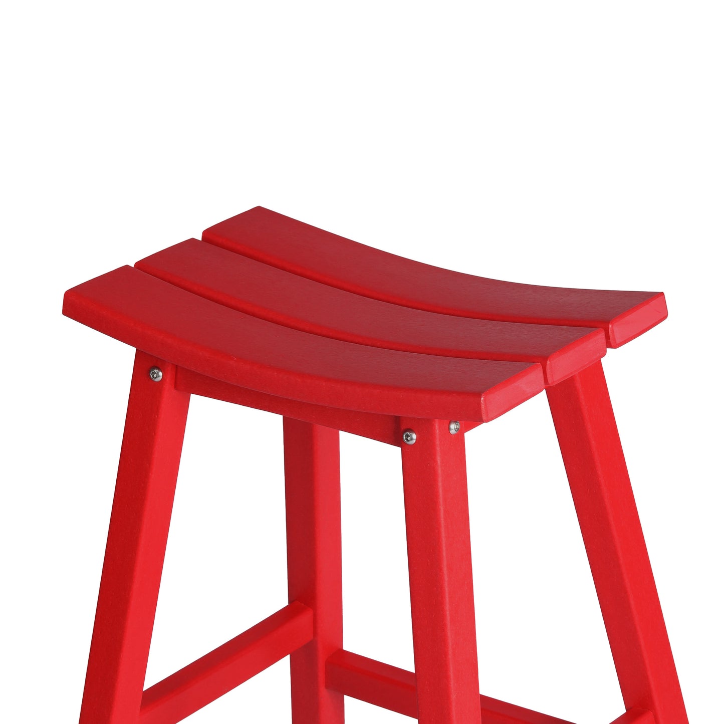 Stockholm All-Weather Outdoor Saddle Bar Stool (29" Height)