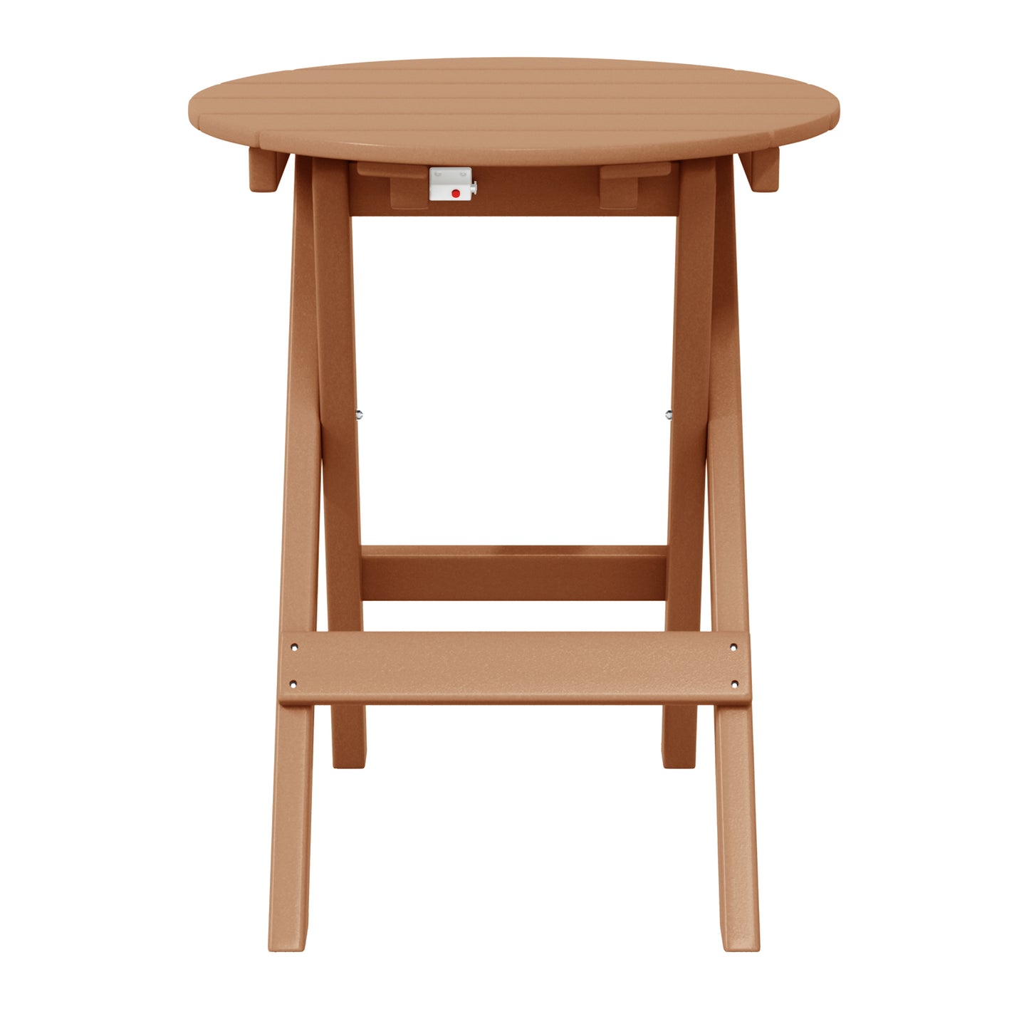 Tuscany All-Weather Outdoor Patio Round Folding Dining Table (24" Top)