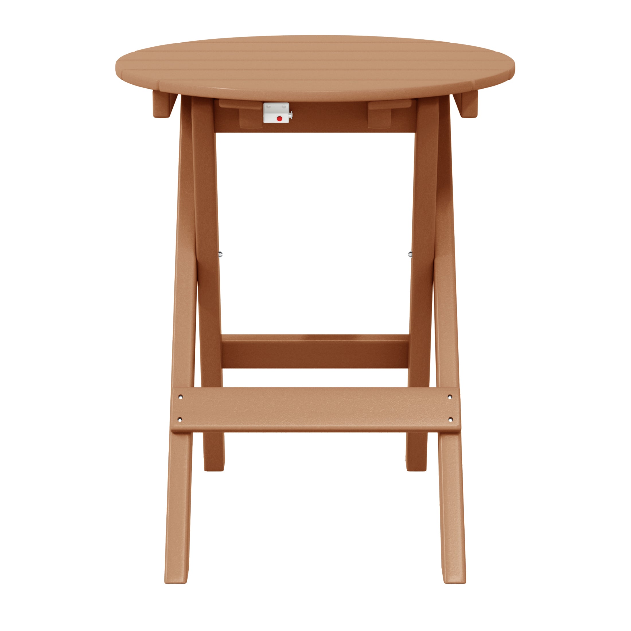Tuscany All-Weather Outdoor Patio Round Folding Dining Table (24" Top)