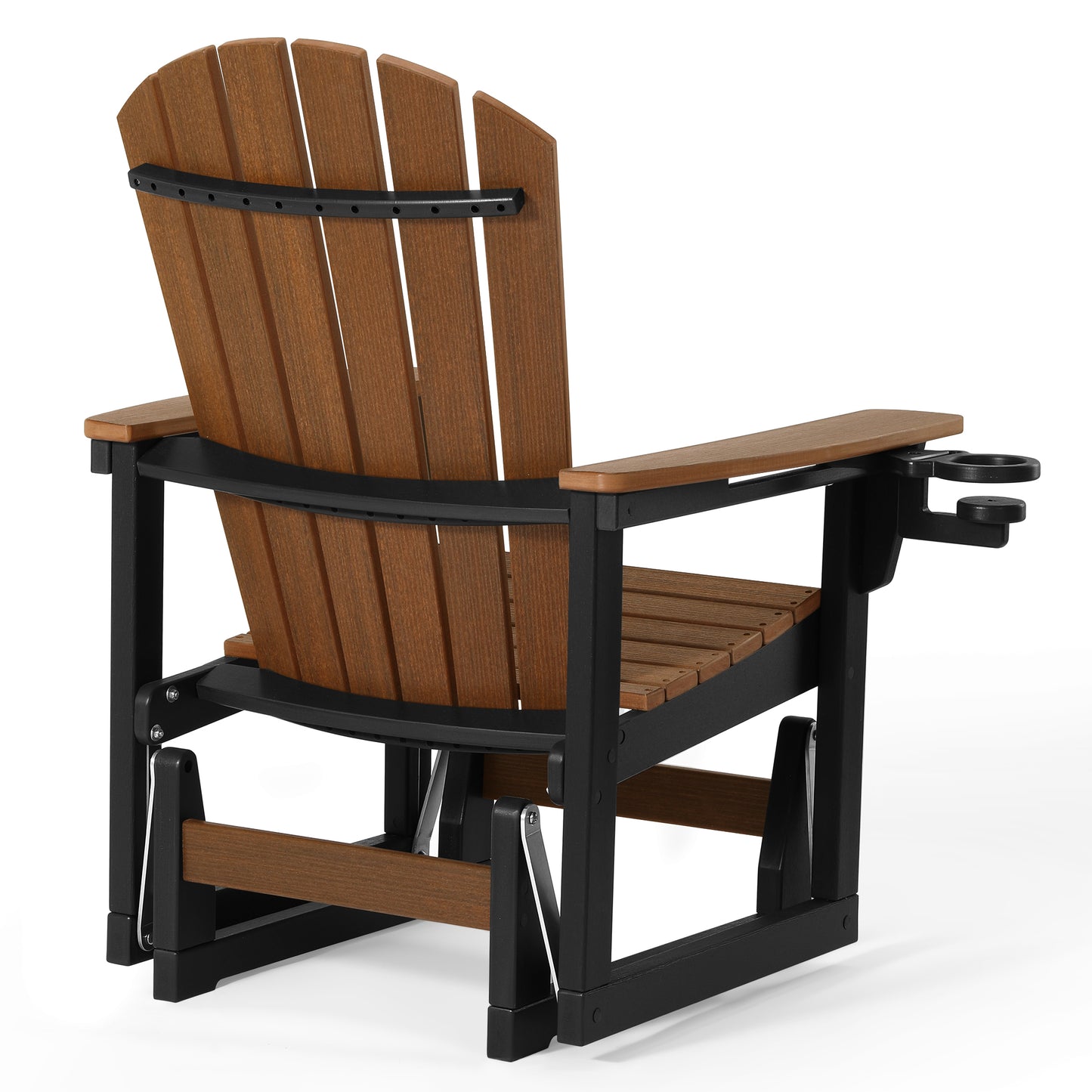 Heritage Ridge Adirondack Glider With Cup Holder