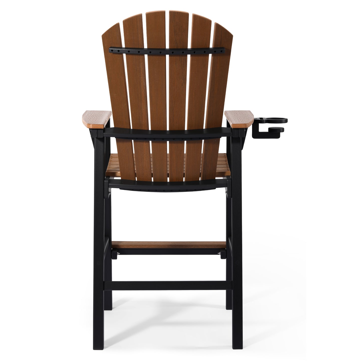 Heritage Ridge Adirondack Bar Chair With Cup Holder