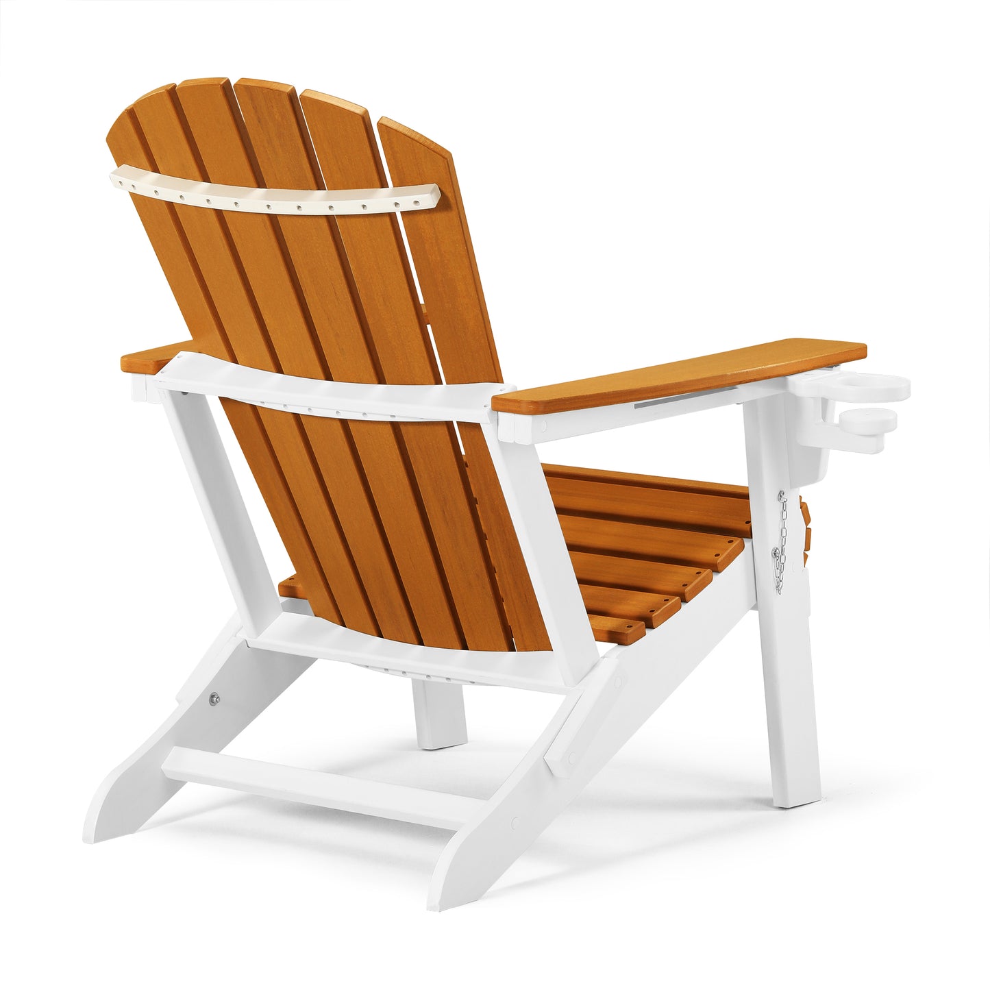 Heritage Ridge Folding Adirondack Chair With Cup Holder