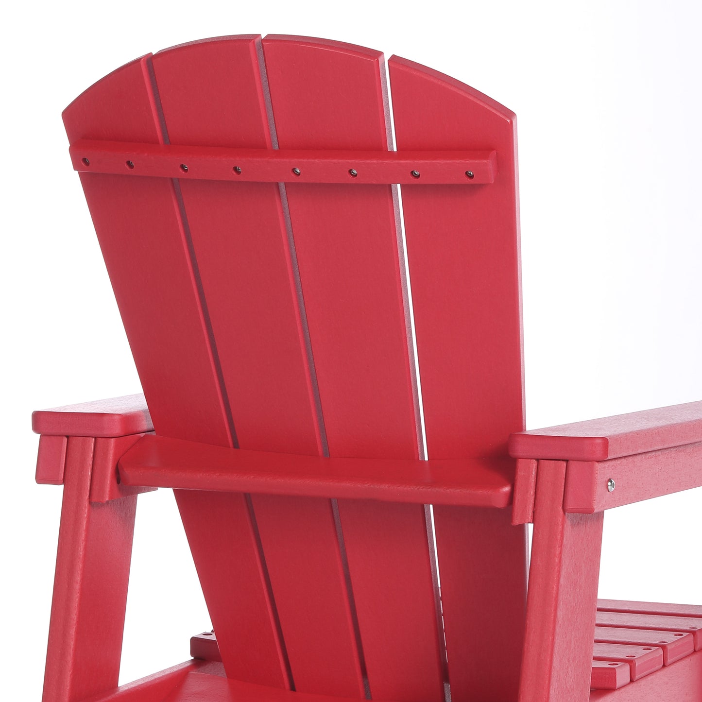 Tiny Terraces Kids' All-Weather Outdoor Poly Adirondack Chair