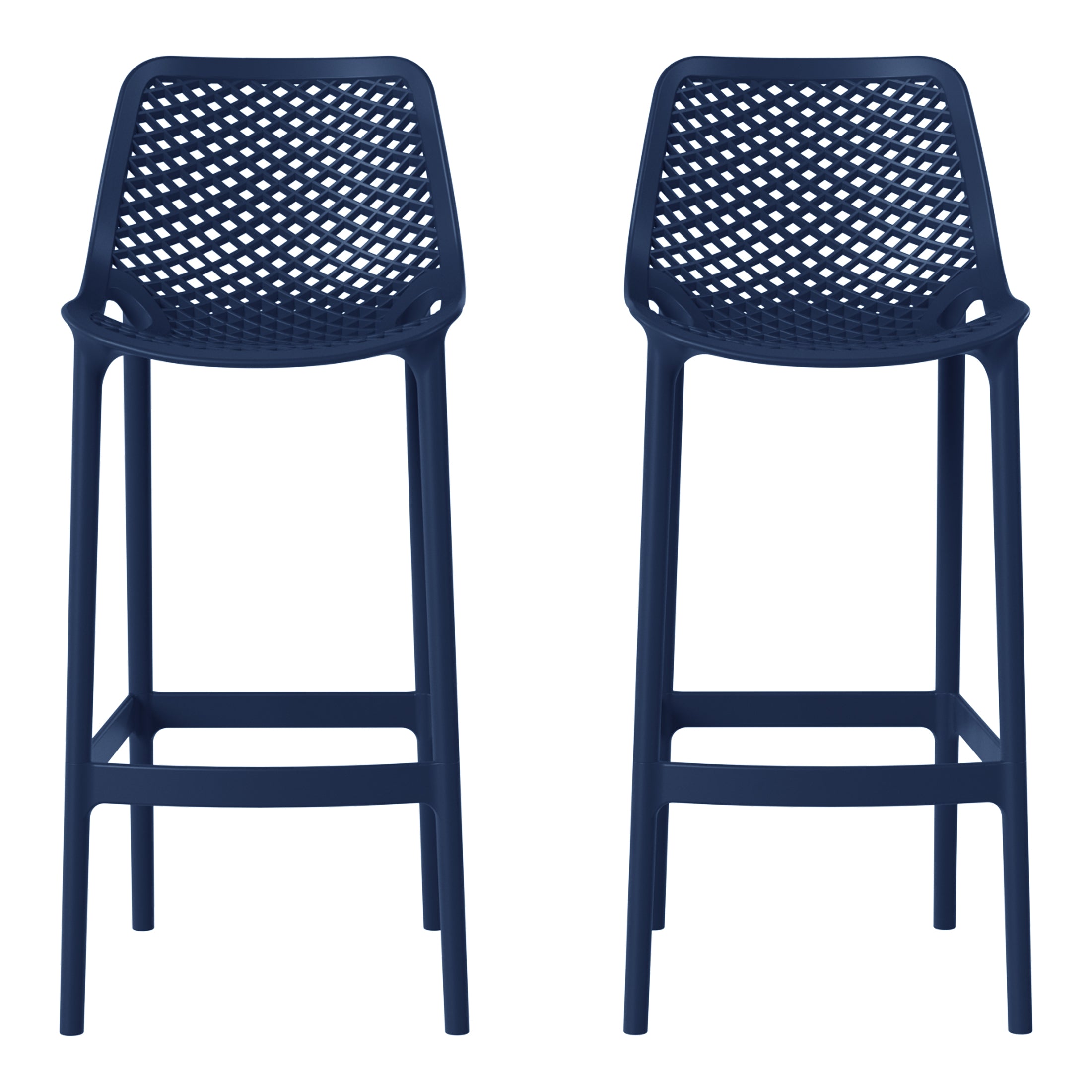 29.5" Outdoor Bar Stool (Set of 2)