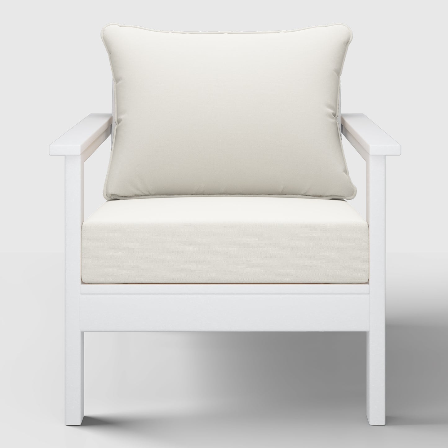 Scottsdale All-Weather Outdoor Modular Deep Seating Arm Chair (with Optional Cushions)