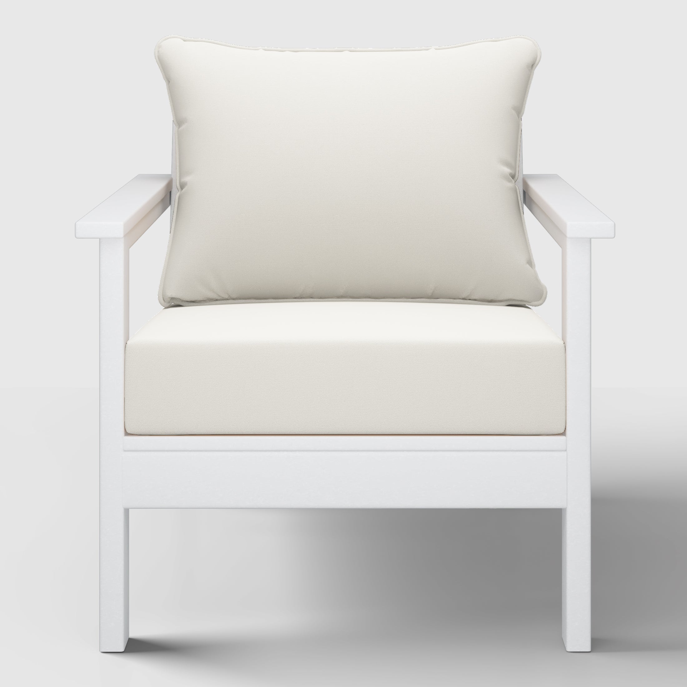 Scottsdale All-Weather Outdoor Modular Deep Seating Arm Chair (with Optional Cushions)