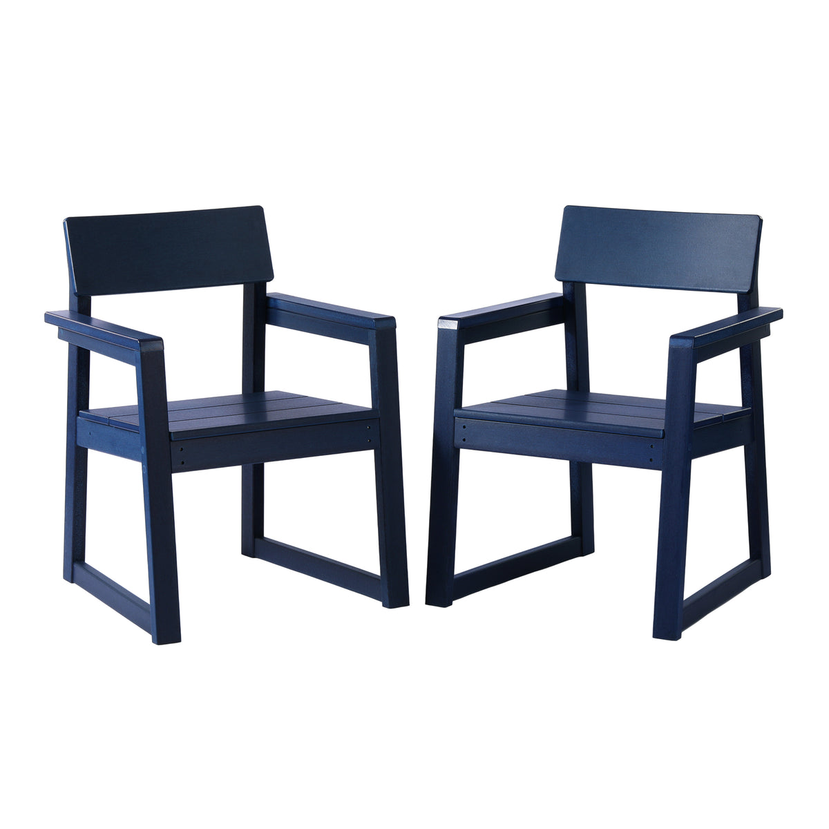 Palmetto Outdoor Dining Arm Chair (Set of 2)