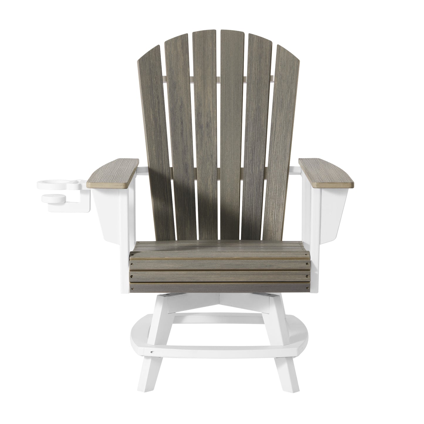 Heritage Ridge Adirondack Swivel Dining Chair With Cup Holder