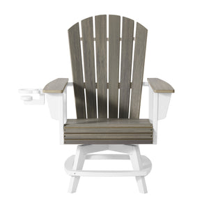 Heritage Ridge Adirondack Swivel Dining Chair With Cup Holder