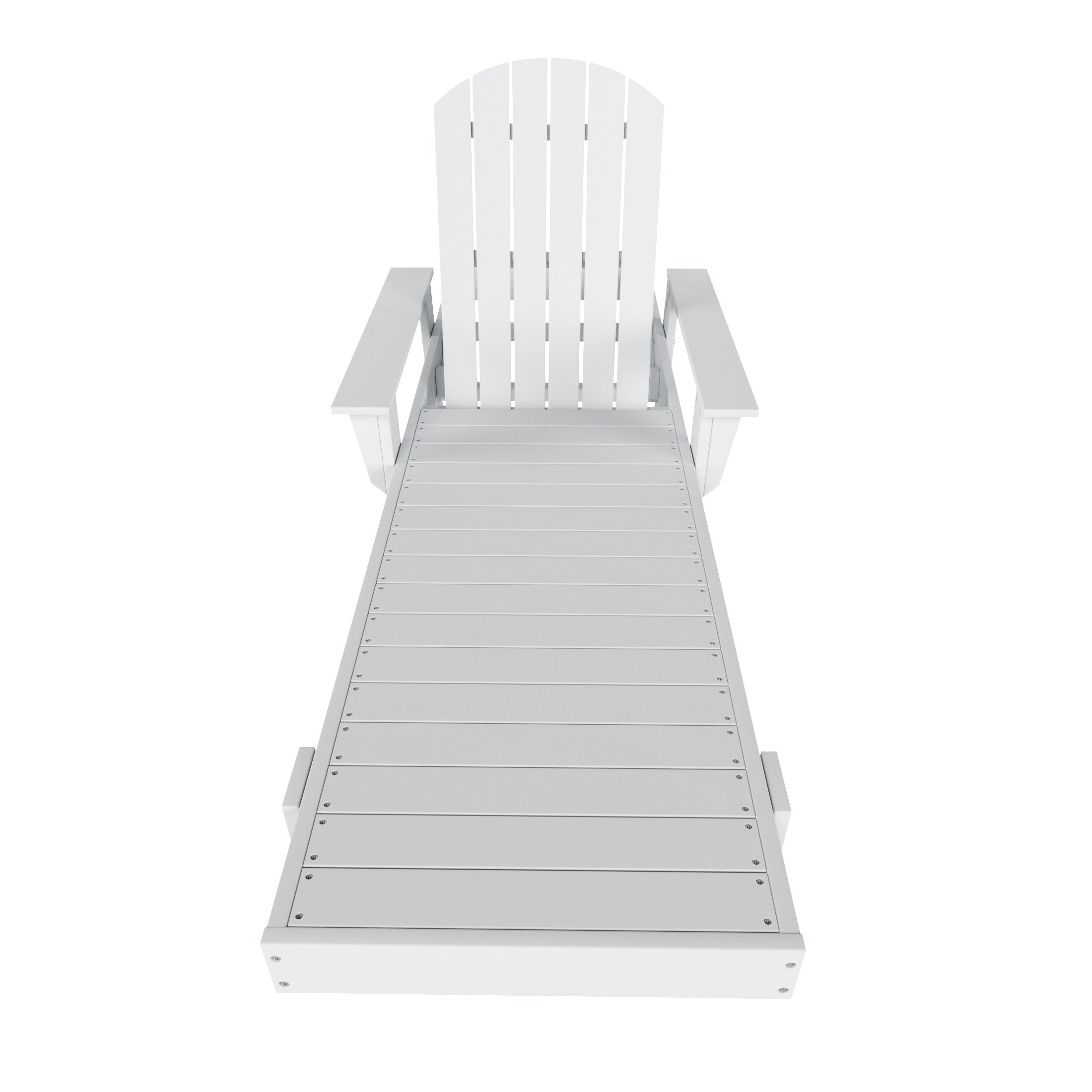Westport Classic All-Weather Outdoor Adirondack Reclining Sun Lounger With Arms Rests