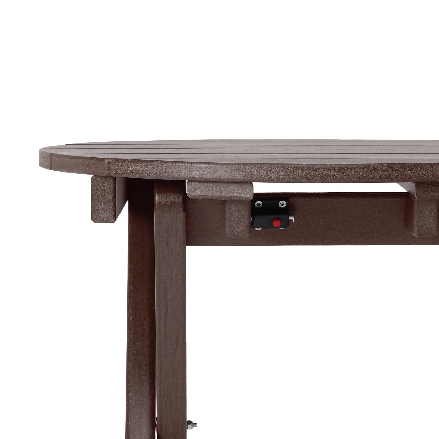 Tuscany All-Weather Outdoor Patio Round Folding Dining Table (24" Top)