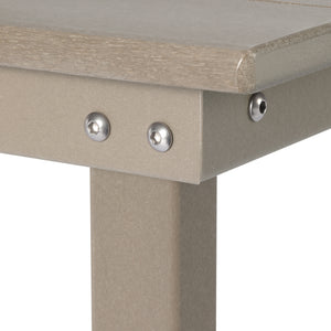 Tuscany All-Weather Outdoor 65" Trestle Dining Bench