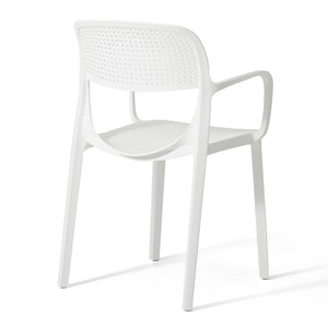 Polyform Stacking Dining Arm Chair (Set of 2)